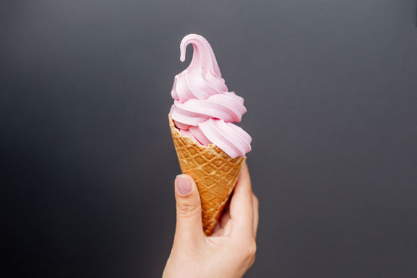 Glace à la fraise