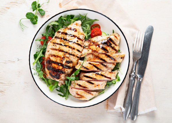 Poitrines de poulet grillées en saumure