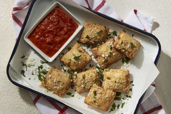 Ravioli frits à l'air