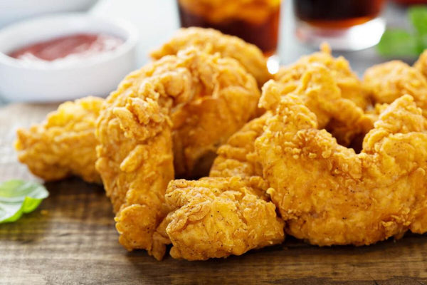 Aiguillettes de poulet panées