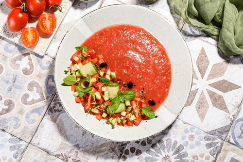 Gazpacho au blender