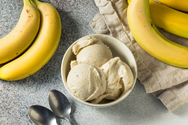 Glace à la banane façon tarte à la crème