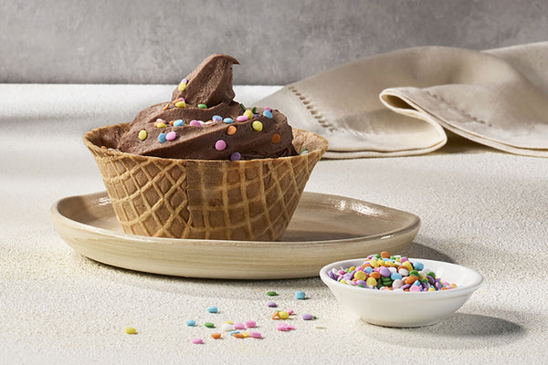Yaourt glacé au chocolat