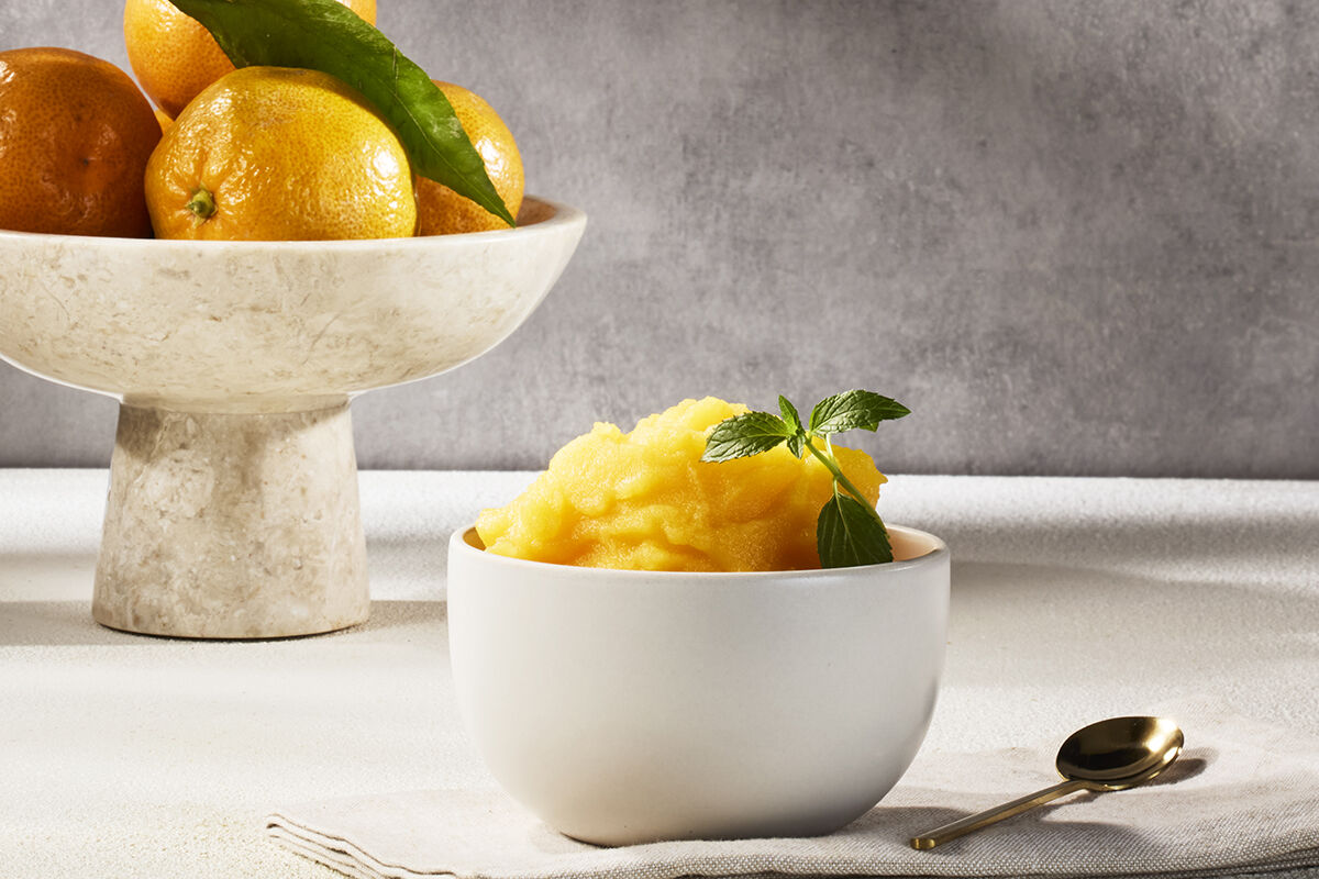 Sorbet à la mandarine