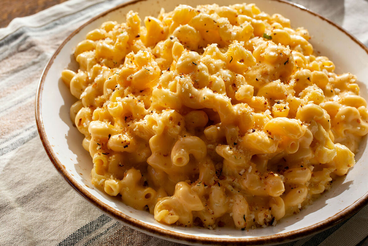 Mac and cheese à la friteuse à air