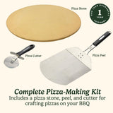 3 Pièces pour grillades de pizzas