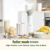 Cuisinart Freeze Wand avec pots à dessert empilables sans BPA pour préparer plusieurs saveurs de glaces et sorbets.