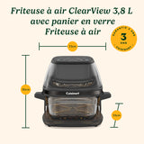 Cuisinart ClearView Air Fryer 3,8 L