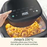 Frites dorées et croustillantes préparées avec la friteuse à air Cuisinart