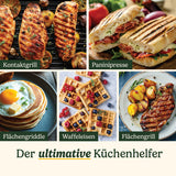 6-in-1 Grill, Griddle & Waffeleisen