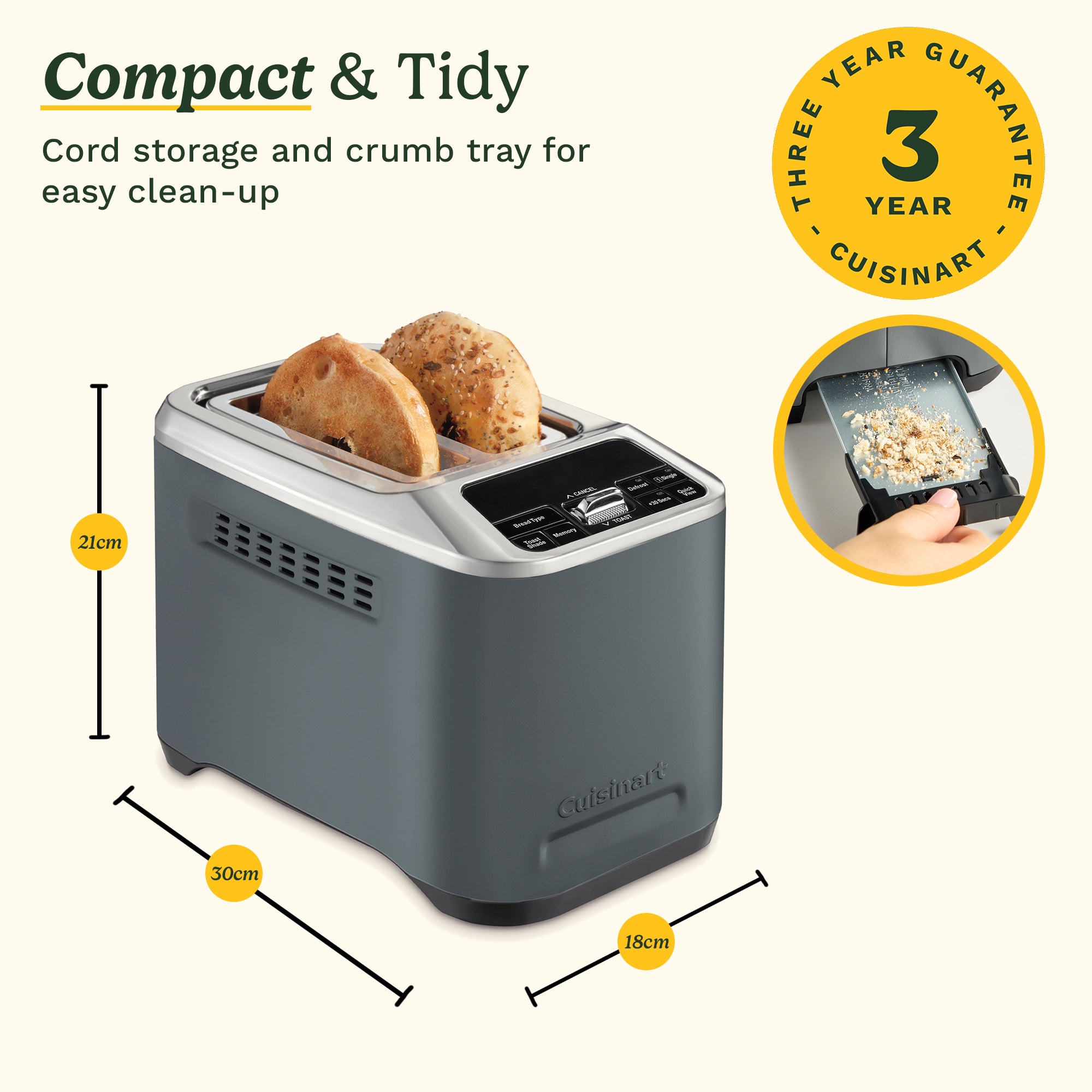Fonction QuickView™ permettant de contrôler la cuisson du pain
