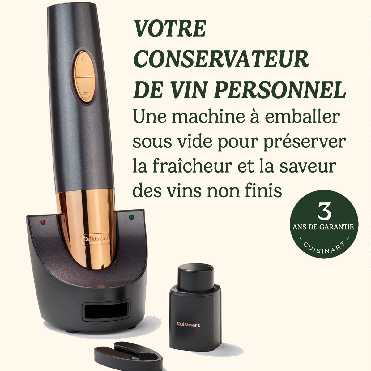 Tire-Bouchon Automatique Rechargeable