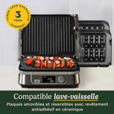 Cuisinart 6-en-1 Grill, Griddle & Gaufrier