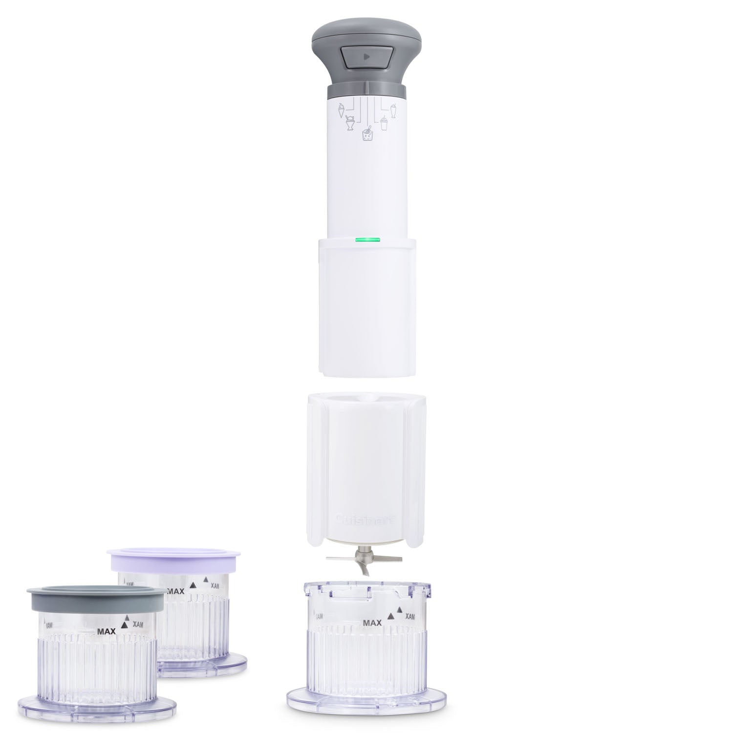Créez des glaces, sorbets et milkshakes sur mesure avec le Cuisinart Freeze Wand.