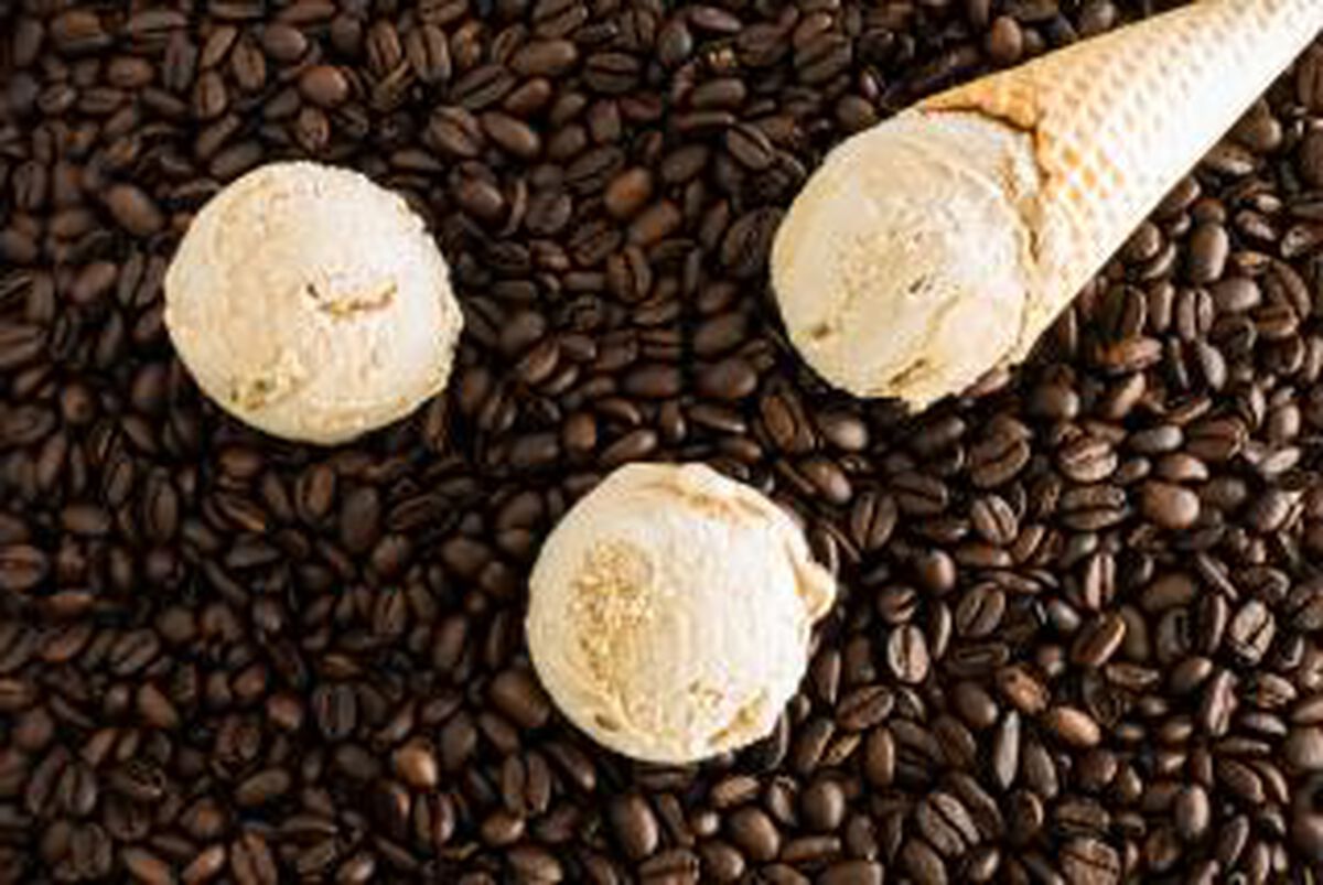 Glace au café
