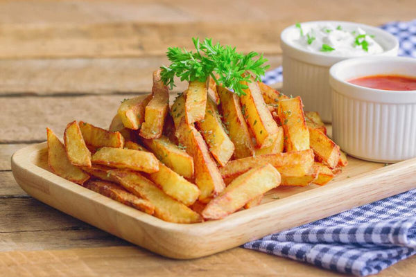 Frites croustillantes à la friteuse à air