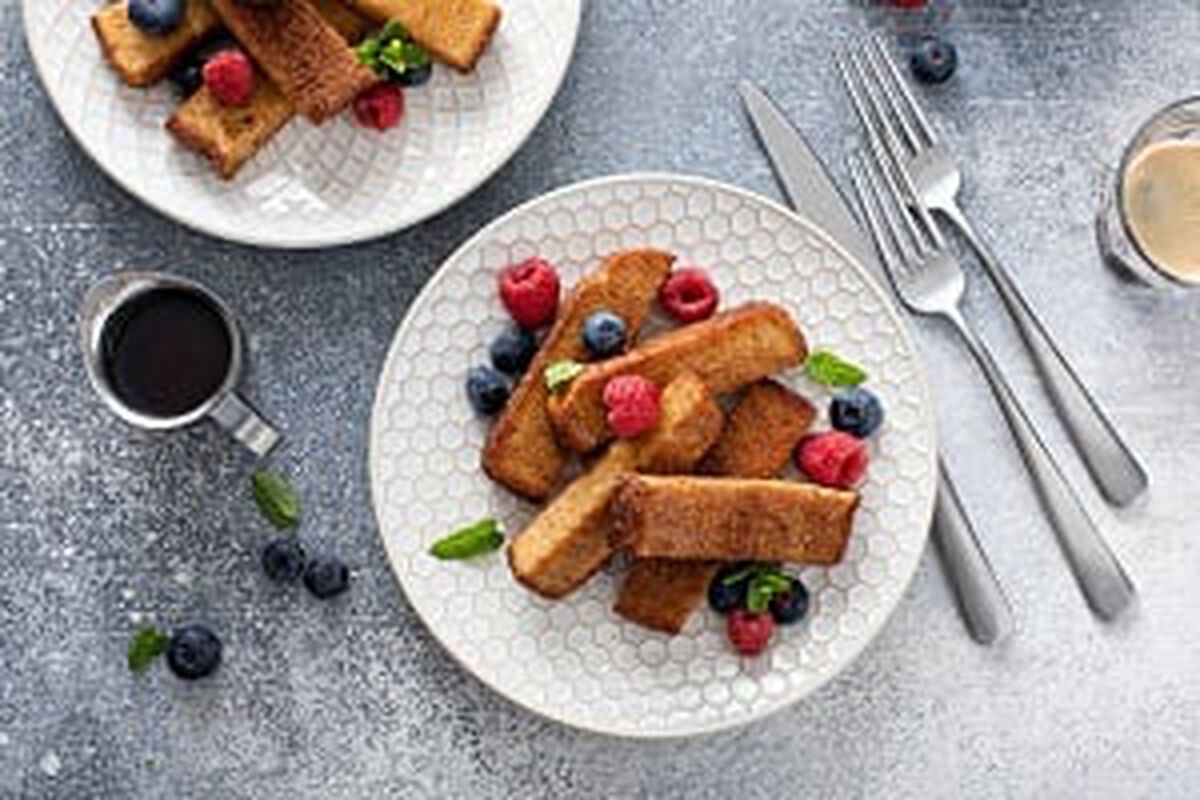 Bâtonnets de pain perdu
