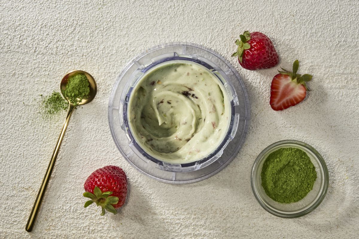 Tourbillon fraise-matcha