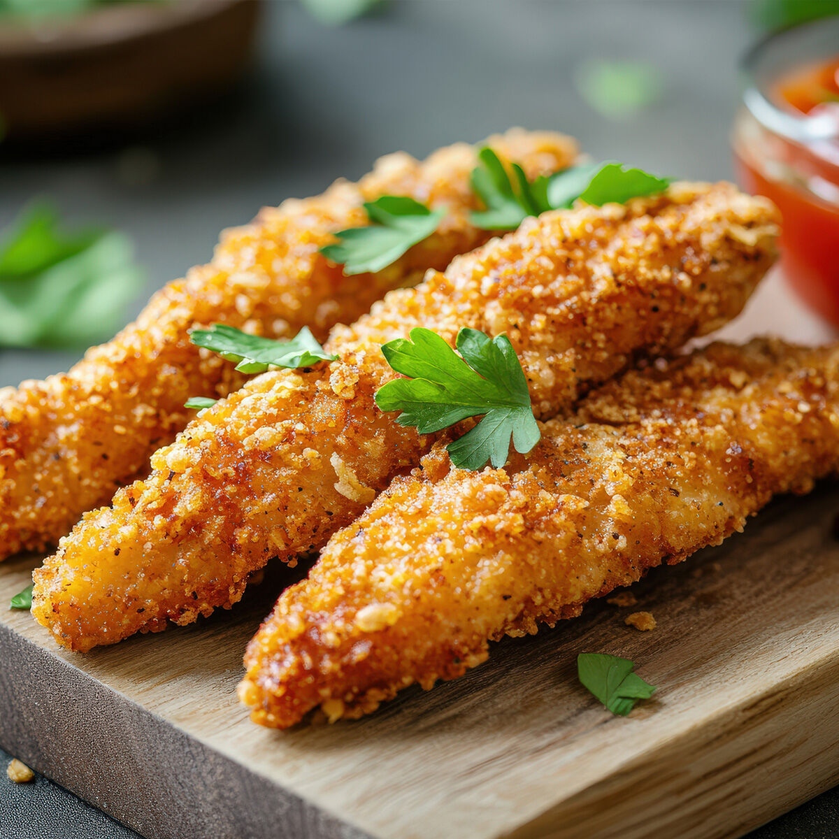 Aiguillettes de poulet croustillantes