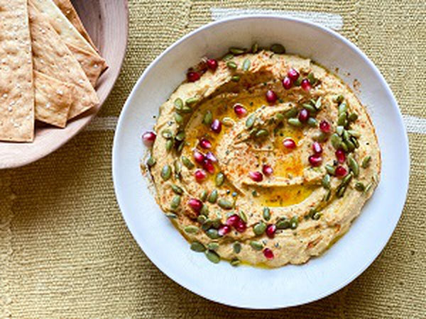Houmous de courge butternut rôtie