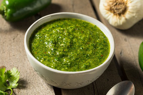 Zhoug (sauce verte épicée)